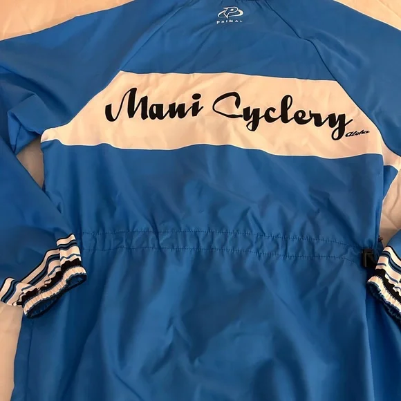 Blue Maui Cyclery Wind Breaker Jacket - Picture 6 of 11